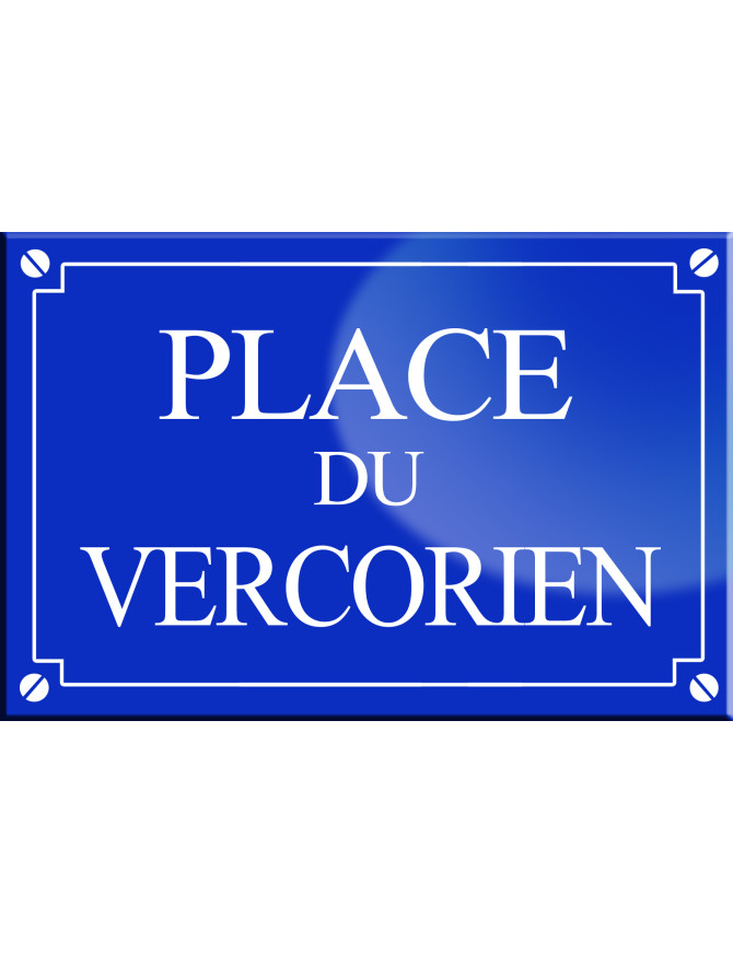 Place du Vercorien - 20x13,2 cm - Sticker/autocollant