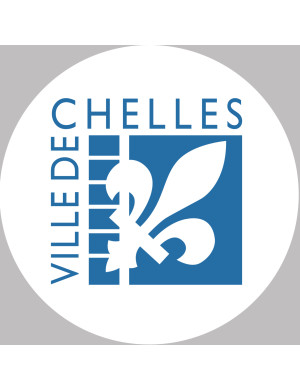 Chelles (10x10cm) - Sticker/autocollant
