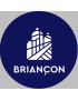 Briançon (20x20cm) - Sticker/autocollant
