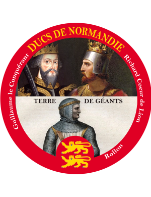 Ducs de Normandie (10cm) - Sticker/autocollant