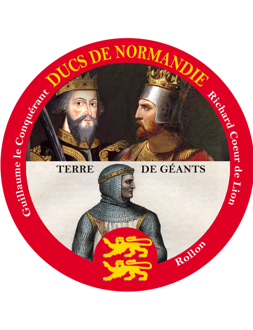 Ducs de Normandie (15cm) - Sticker/autocollant