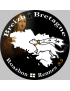 Roazhon Rennes - 15x15cm - Sticker/autocollant