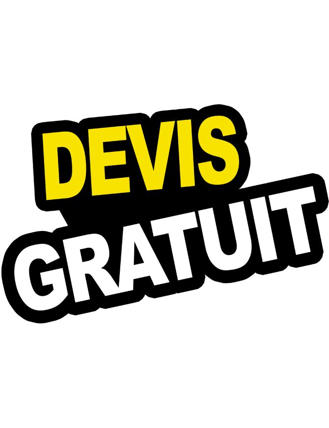 Devis gratuit - 20x13.2cm - Sticker/autocollant
