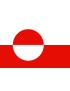 drapeau Groenland - 20x13cm - Sticker/autocollant
