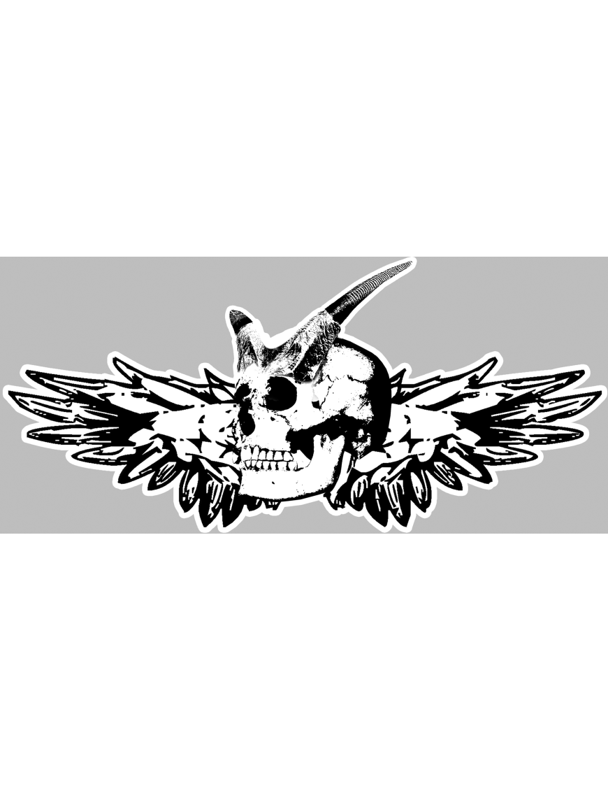Hells (15x6.5cm) - Sticker/autocollant