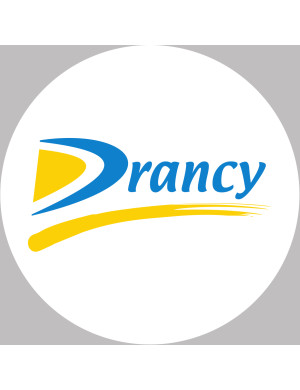 Drancy (10x10cm) - Sticker/autocollant