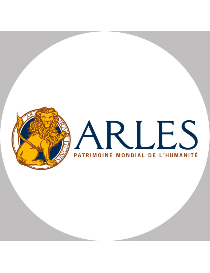 Arles (20x20cm) - Sticker/autocollant