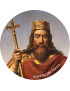 Clovis (5x5cm) - Sticker/autocollant