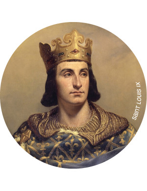 Saint Louis (5x5cm) - Sticker/autocollant