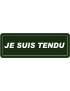 je suis tendu (29,5x10,5 cm) - Sticker/autocollant