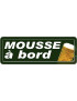 mousse à bord - 29,5x10,5cm - Sticker/autocollant