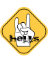 Hells (15x15cm) - Sticker/autocollant