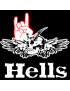 Hells reconnaissance (15x15cm) - Sticker/autocollant