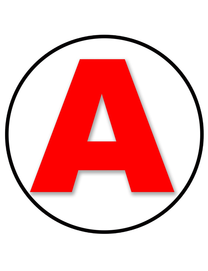 A officiel - 15cm - Sticker/autocollant