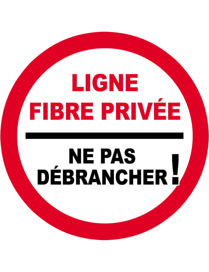 Piste cyclable - 5x5cm - Sticker/autocollant