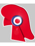 Bonnet phrygien (21x19cm) - Sticker/autocollant