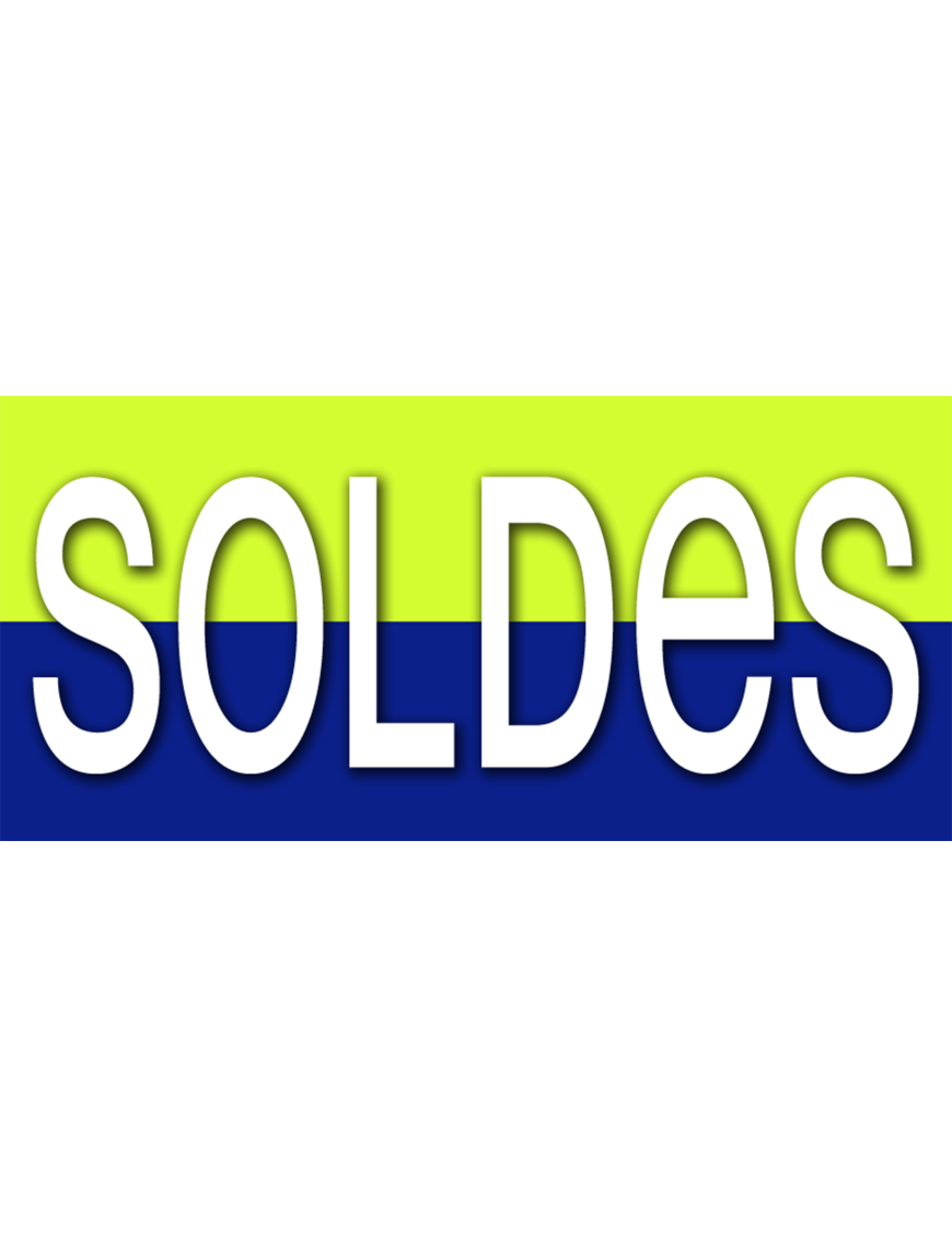 SOLDES V10 - 30x14cm - Sticker/autocollant