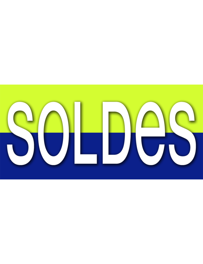 SOLDES V10 - 30x14cm - Sticker/autocollant