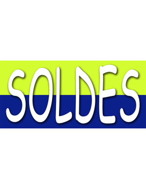 SOLDES V14 - 30x14cm - Sticker/autocollant