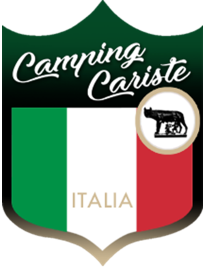 Campingcariste Italie - 20x15cm - Sticker/autocollant