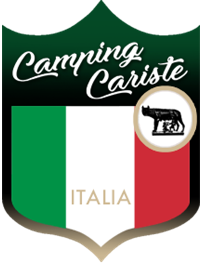Campingcariste Italie - 20x15cm - Sticker/autocollant