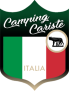 Campingcariste Italie - 20x15cm - Sticker/autocollant