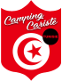 Campingcariste Tunisie - 20x15cm - Sticker/autocollant
