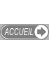 Accueil directionnel vers la droite (29x9cm) - Sticker/autocollant