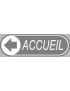 Accueil gris directionnel gauche (29x9cm) - Sticker/autocollant