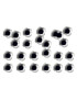 Impact de balles - Kit format 15x10cm - Sticker/autocollant