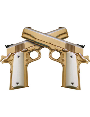 guns - 29,5x21cm - Sticker/autocollant