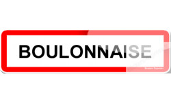 Autocollant : Boulonnais et Boulonnaise/sticker