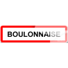 Autocollant : Boulonnais et Boulonnaise/sticker
