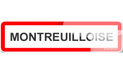 Autocollant : Montreuillois et Montreuilloise/sticker