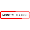 Autocollant : Montreuillois et Montreuilloise/sticker
