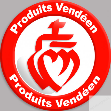 Produits Vendéen - 20cm - Sticker/autocollant