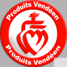 Produits Vendéen - 20cm - Sticker/autocollant