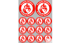 Produits Vendéen - 2fois 10cm - 12fois 5cm - Sticker/autocollant