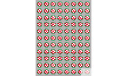 Produits Basque rouge - 88fois 2cm - Sticker/autocollant