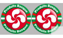 Produits Basque rouge - 12fois 10cm - Sticker/autocollant