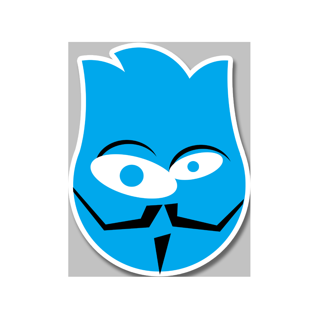 anonymwils - 15x11.5cm - Sticker/autocollant