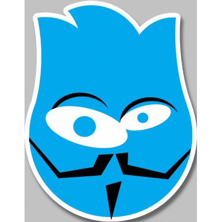 anonymwils - 15x11.5cm - Sticker/autocollant