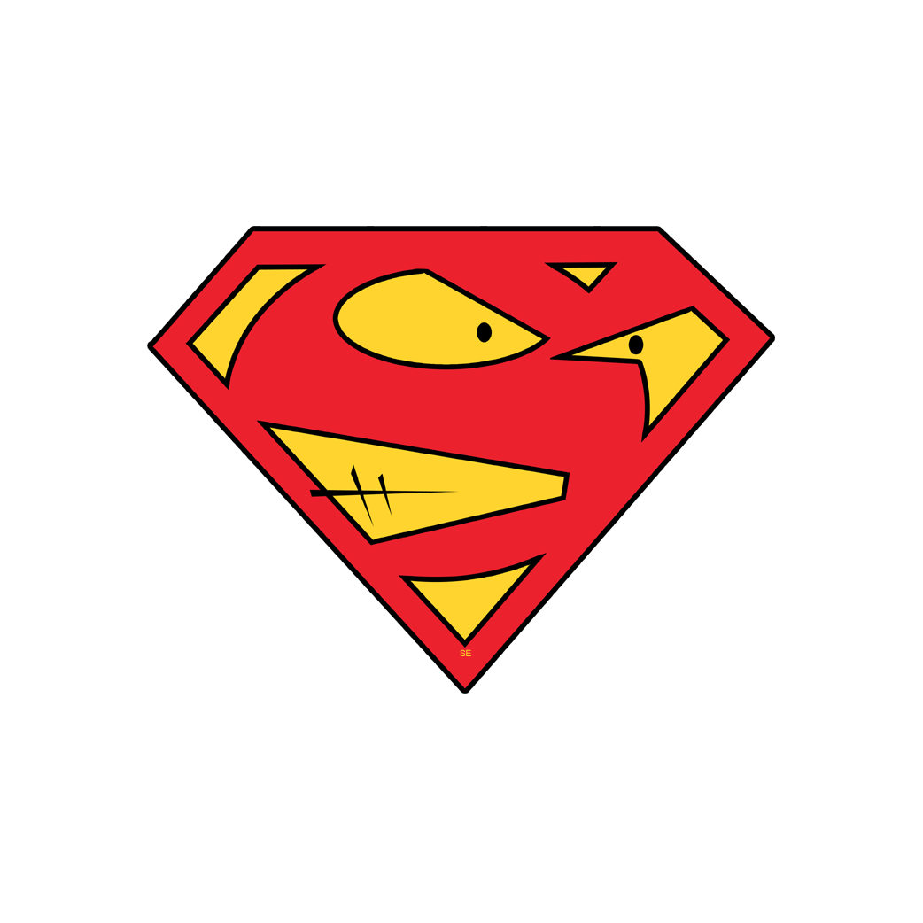 supercrane - 29x21cm - Sticker/autocollant