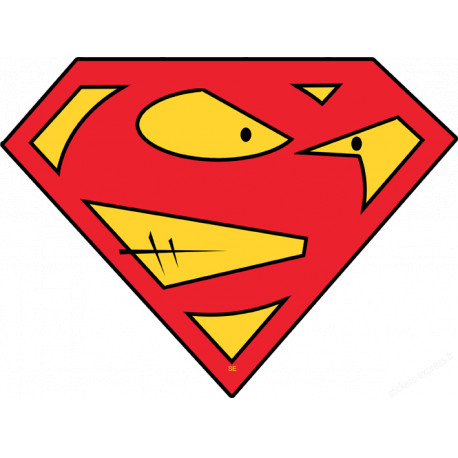 supercrane - 29x21cm - Sticker/autocollant
