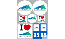 stickers / autocollant département des Hautes Pyrénées