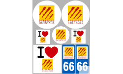 stickers / autocollant département des Pyrénées orientales