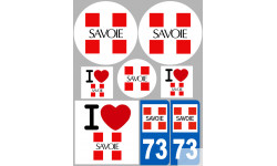 stickers / autocollant département de la Savoie