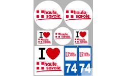 stickers / autocollant département de la Haute Savoie