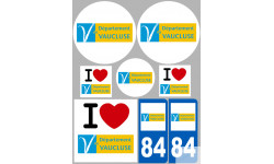 stickers / autocollant département du Vaucluse