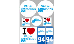 stickers / autocollant département du Val de Marne